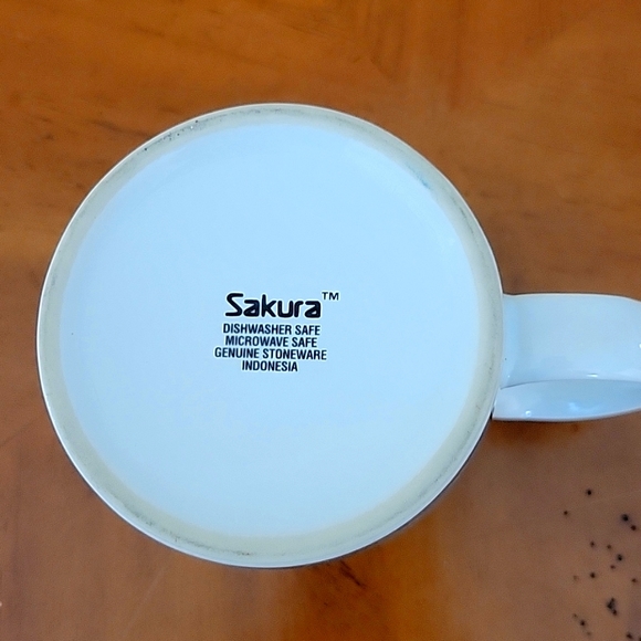 SAKURA NEW ENGLAND LIGHTHOUSE VINTAGE "COASTAL BREEZE" STONEWARE MUG - Picture 4 of 4